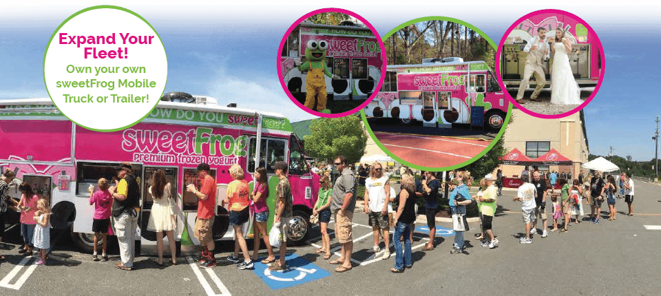 expand your fleet! own your sweetfrog mobile truck or trailer!