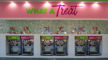 sweetFrog treat flavor walls