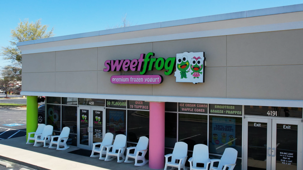 sweetFrog business models store exterior