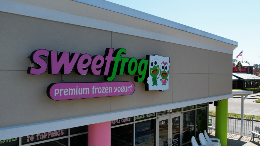 finance a franchise sweetFrog store exterior